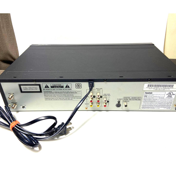 Symphonic DVD VCR Combo Hi-Fi Stereo VCR DVHS Player Model WF802 Videocassette - Picture 5 of 9